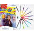 Colorino Pastelky trojhranné Disney Frozen oboustranné 24 barev