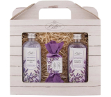 Bohemia Gifts Lavender La Provence żel pod prysznic 100 ml + szampon do włosów 100 ml + ręcznie robione mydło 30 g, zestaw kosmetyczny