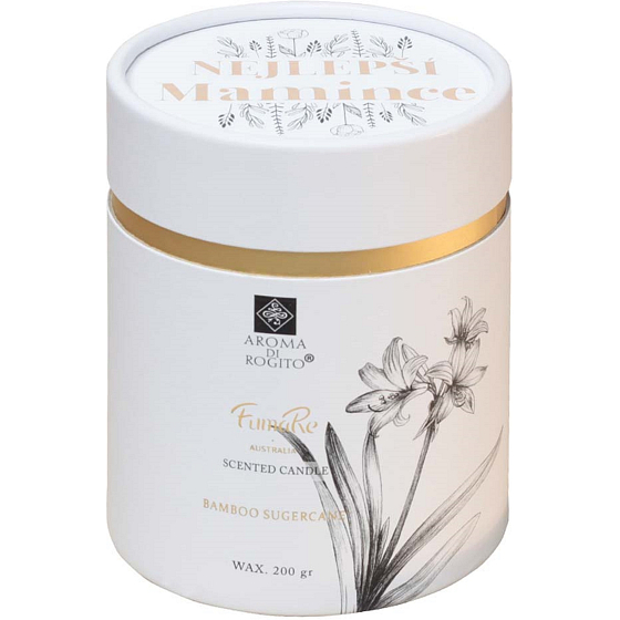 Bohemia Gifts Świeca zapachowa w eleganckim opakowaniu Dla najlepszej mamy 200 g