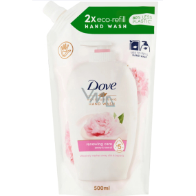 Dove Odnawiająca Piwonka płynne mydło uzupełnienie 500 ml