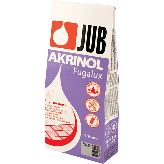 Jub Akrinol Fugalux masa spoinująca, biała, 2 kg