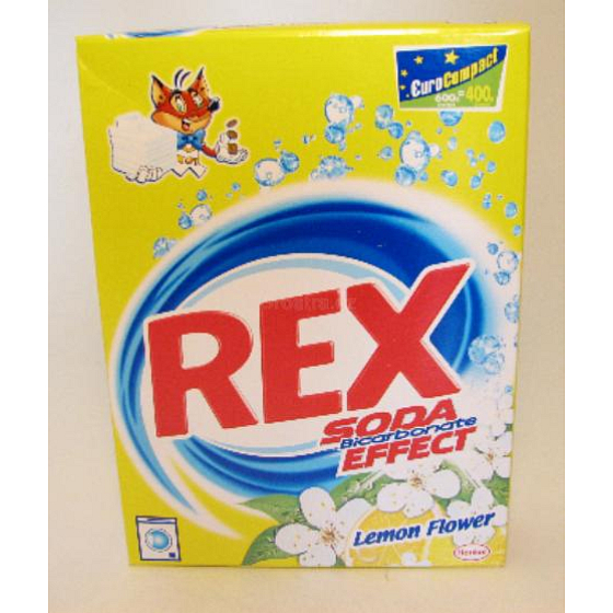Rex Lemon Flower prášek na praní 400 g