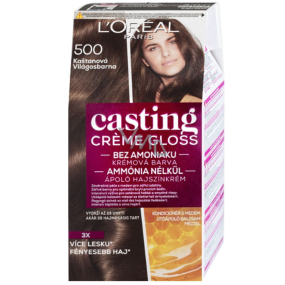 Loreal Paris Casting Creme Gloss farba do włosów 500 kasztanowa