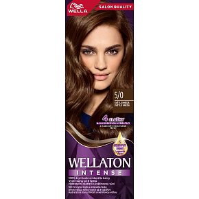 Wella farba do włosów Wellaton Intense 5/0 jasny brąz, 110 ml