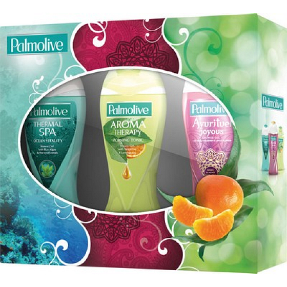 Palmolive Chvíle relaxace SG 250 ml + sprchový gel 250 ml + SG 250 ml, kosmetická sada