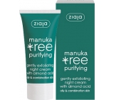 Ziaja Manuka Tree Purifying delikatny peelingujący krem na noc 50 ml