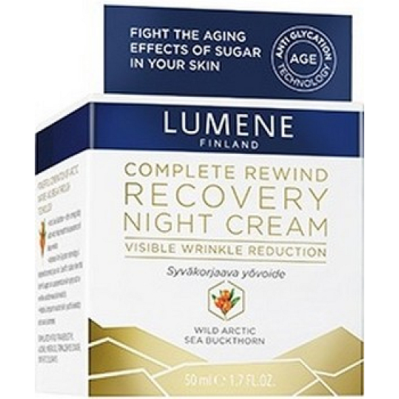 Lumene Complete Rewind Recovery Night Cream intenzivní noční krém 50 ml