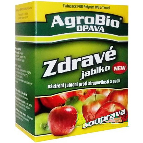 AgroBio Zdravé jablko New souprava Polyram WG 2 x 20 g + Tercel 3 x 25 g