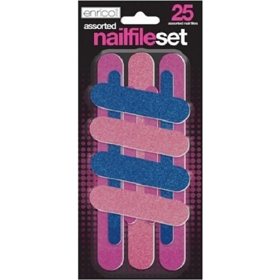 Enrico Shonalli Pilníky na nehty set 25 kusů