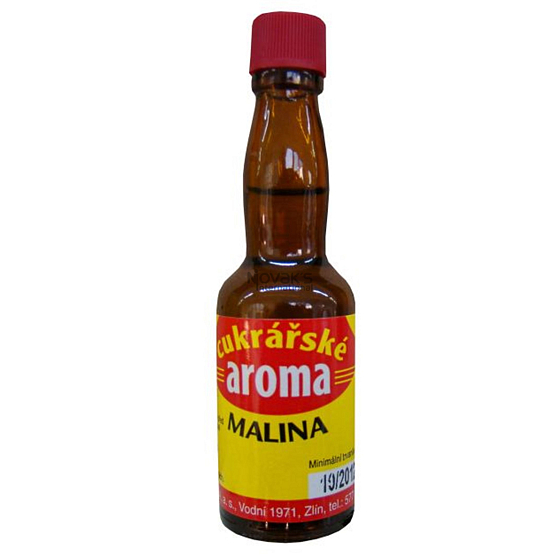 Aroma Malina Lihowa smak do pieczenia, napojów, lodów i wyrobów cukierniczych 20 ml
