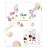Dove Nourishing Secrets Vyživující African Ritual Kakao & Ibišek sprchový gel 250 ml + tělové mléko 250 ml + antiperspirant deodorant sprej 150 ml, kosmetická sada