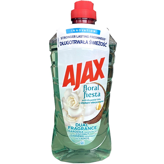 Ajax Floral Fiesta Dual Fragrance Gardenia & Coconut uniwersalny środek czyszczący 1 l