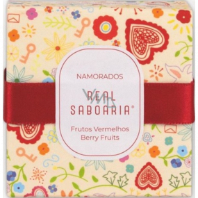 Real Saboaria Berry Fruits luxusní mýdlo s vůní červených bobulí 120 g