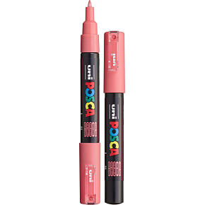 Posca Uniwersalny akrylowy pisak 0,7 - 1 mm Koralowa róż PC-1M