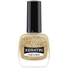 Golden Rose Keratin Nail Color Glitter lakier do paznokci 406 10,5 ml