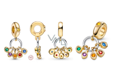 Zawieszka ze srebra 925 Marvel The Avengers, Kamienie Nieskończoności - Infinity Gems, do bransoletki