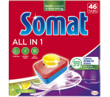 Somat All in 1 Lemon & Lime tabletki do zmywarki 46 sztuk