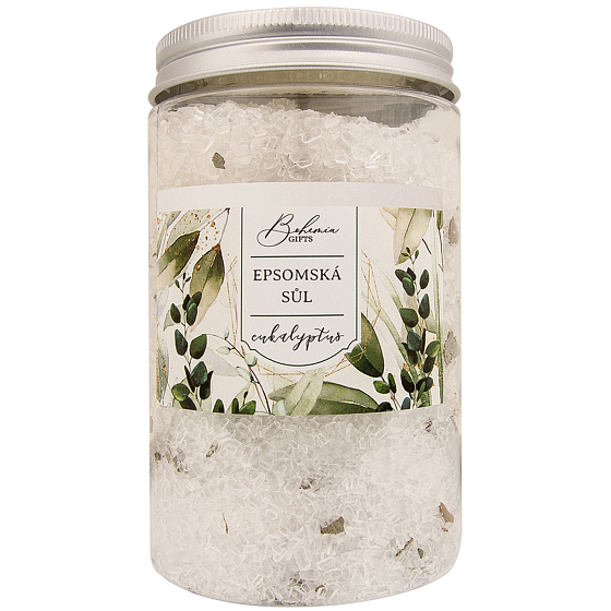 Bohemia Gifts Epsomska sól z ziołami Eukalyptus 400 g