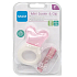 Mam Mini Cooler & Clip lekki gryzak z chłodzącą częścią i paskiem dla dzieci 2+ miesięcy Różowy