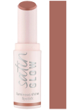 Essence Satin Glow błyszcząca szminka 01 Whole Latte Love 3,5 g