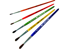 Spokar 7102 pędzel szkolny, nr 4, opakowanie 10 sztuk