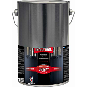 INDUSTROL Unimat farba wierzchnia do drewna i metalu S2075, 1999 czarny, 4 l