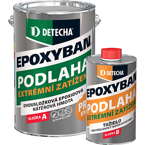 Epoxyban epoksydowa farba na podłogi, do ekstremalnego obciążenia, RAL 7045 szary, 2,5 kg