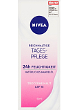 Nivea Essential Odżywczy krem na dzień do suchej i wrażliwej skóry SPF15 50ml