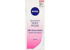 Nivea Essential Odżywczy krem na dzień do suchej i wrażliwej skóry SPF15 50ml