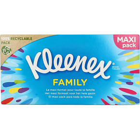 Kleenex Original Family 2-warstwowe chusteczki papierowe, 128 szt.