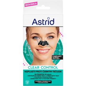 Astrid Clear Control – plastry przeciwko czarnym kropkom (6 szt.)