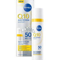 Nivea Q10 UV Fluid OF 50 dzienny krem przeciw zmarszczkom, 40 ml