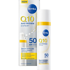 Nivea Q10 UV Fluid OF 50 dzienny krem przeciw zmarszczkom, 40 ml
