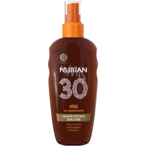 Nubian OF30 olej na opalování ve spreji 200 ml