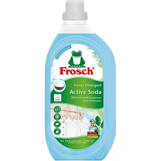 Frosch Active Soda ekologiczny żel do prania, 22 prań, 1,5 l
