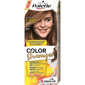Schwarzkopf Palette Color Shampoo farba do włosów 317 orzechowy blond, 50 ml