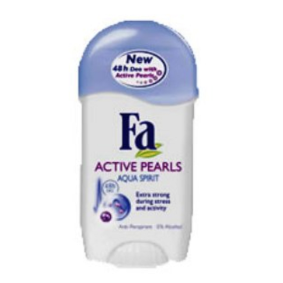 Fa Active Pearls Aqua Spirit antiperspirant deodorant stick pro ženy 50 ml