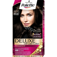 Schwarzkopf Palette Deluxe farba do włosów 800 Ciemny brąz 115 ml