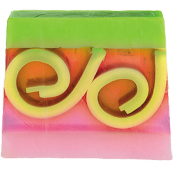 Bomb Cosmetics Svěží spirála - Fruit Loop Přírodní glycerinové mýdlo 100 g