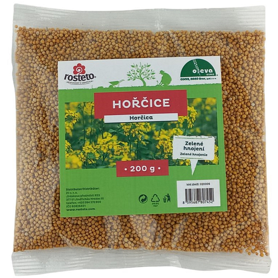 Rosteto Rzepak biały nasionko do zielonego nawożenia 200 g