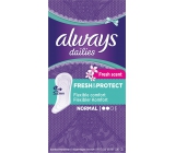 Always Dailies Fresh & Protect Fresh Scent Normal z delikatną wkładką higieniczną 30 sztuk
