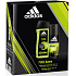 Adidas Pure Game deodorant sprej pro muže 150 ml + 3v1 sprchový gel na tělo, tvář a vlasy 250 ml, kosmetická sada