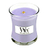 WoodWick Lilac - Šeřík vonná svíčka s dřevěným knotem a víčkem sklo malá 85 g