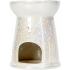 Heart & Home Aromalampa Tečky velká bílá 12,5 cm