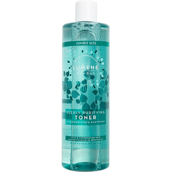 Lumene Puhdas Deeply Purifying Toner hloubkově čisticí toner pro mastnou a smíšenou pleť 200 ml