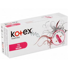 Kotex Super tampony 16 kusů Kotex Super tampony 16 kusů