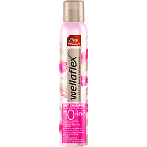 Wellaflex suchý šampon na vlasy Sensual Rose, 180 ml
