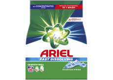 Ariel Mountain Spring proszek do prania dla czystych i pachnących ubrań bez plam 20 prań 1,1 kg
