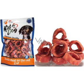 KidDog Duck Meat on the Cod Roll mięso z kaczki na rolce z dorsza 500g KidDog Duck Meat on the Cod Roll mięso z kaczki na rolce z dorsza 500g