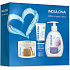 Indulona Original krém na ruce 75 ml + Vzácné oleje vyživující tělový krém pro suchou pokožku 250 ml + Sensi Care tekuté mýdlo pro citlivou pokožku dávkovač 300 ml, kosmetická sada